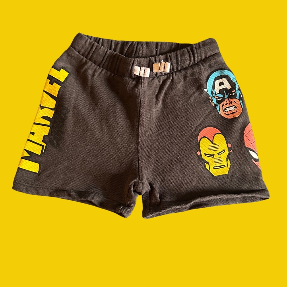 Boys Marvel Superhero Zara Shorts